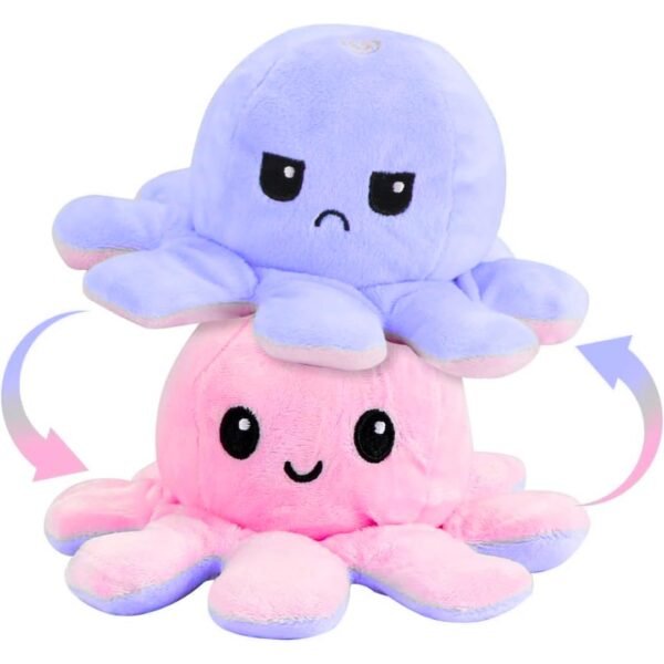 Octopus Plushie Reversible Soft Toy